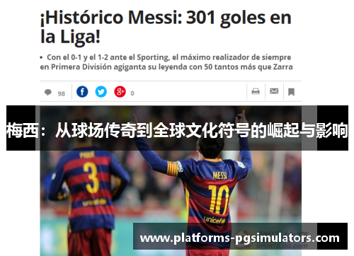 梅西：从球场传奇到全球文化符号的崛起与影响